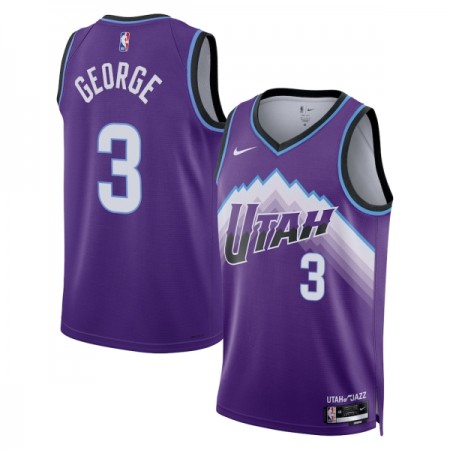 Camiseta Hombre NBA Utah Jazz Keyonte George 2025-26 Nike Icon Edition Violeta Swingman